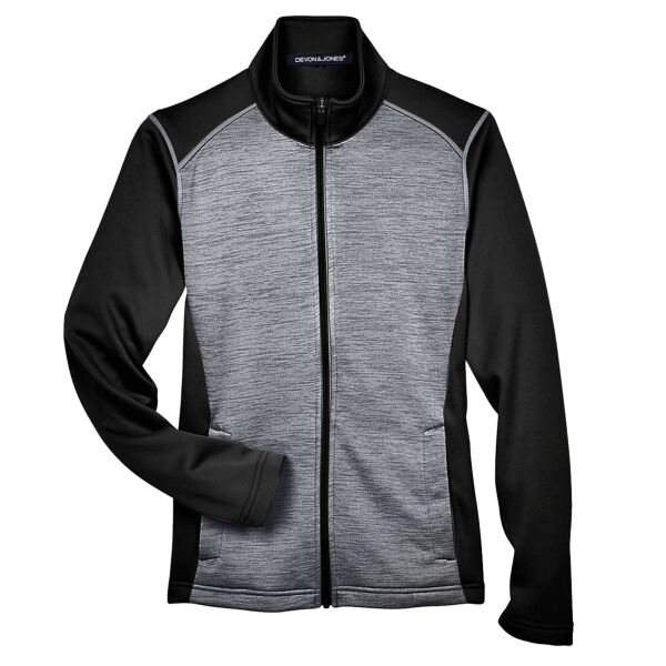 Women's Newbury Colorblock Mélange Fleece Full-Zip Jacket Thumbnail