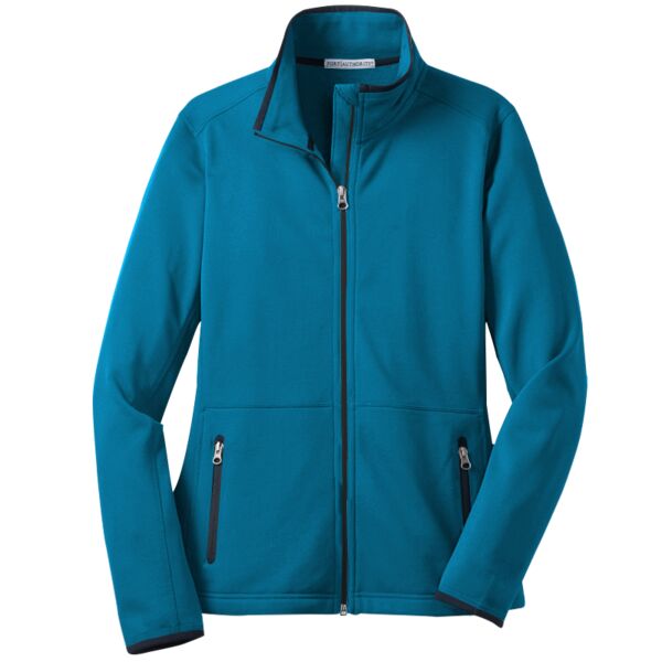 Ladies Pique Fleece Jacket Thumbnail